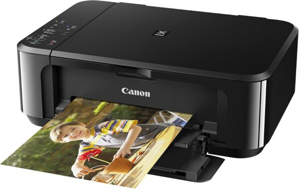 Canon Pixma MG3620 Wireless All-in-One Color Inkjet Printer with Mobile and Tablet Printing, Black - Image 2